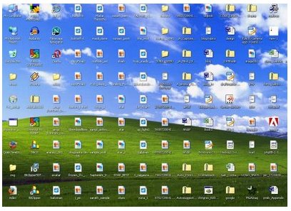 408x297 Don't Store On Your Desktop! Bad Habits Computer Repair