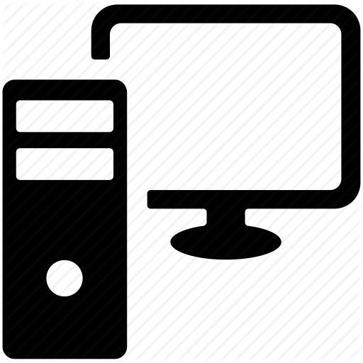 512x512 Computer, Desktop, Microcomputer, Pc, Personal Computer Icon