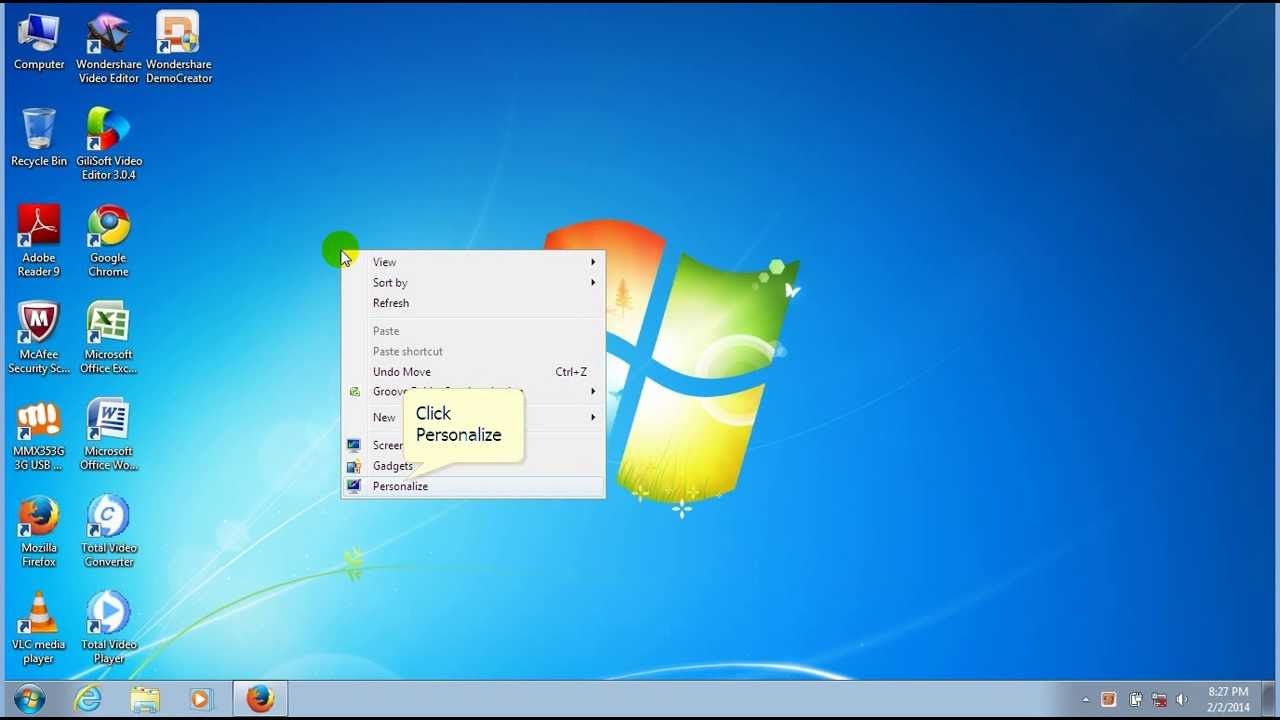 1280x720 How To Change Desktop Background Icon In Windows