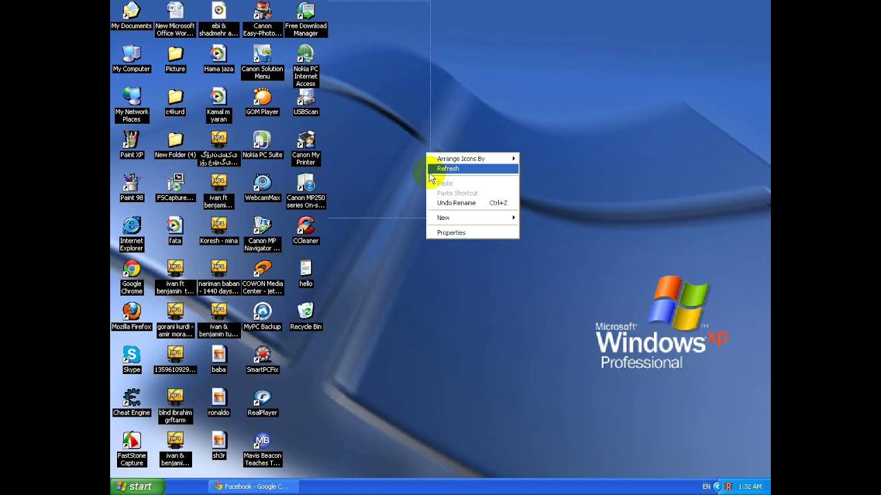 1280x720 Remove Desktop Icon Background Color In Windows Xp Easy Way