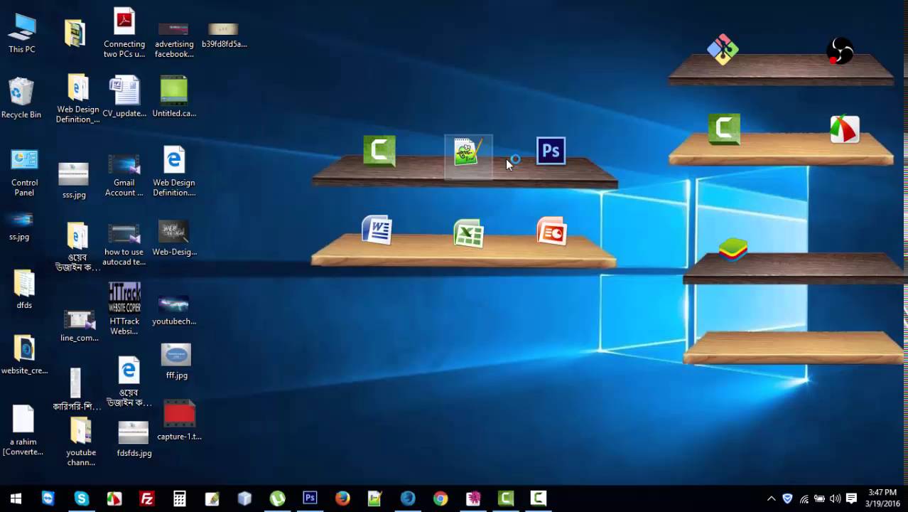 1278x720 How To Remove Or Hide Desktop Icon Text Easily