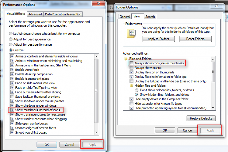 750x503 Changing Desktop And Folder Icons To Display Photo Thumbnails