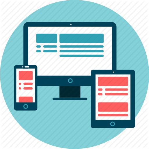 512x512 Desktop, Devices, Mobile, Responsive, Tablet, Website Icon