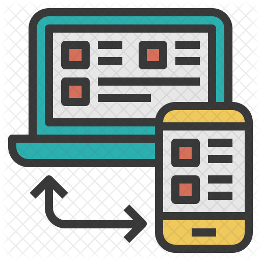 512x512 Desktop Application Icon Of Colored Outline Style