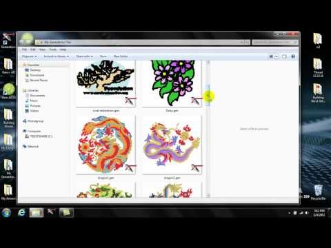 480x360 Generations + Automatic Icon Maker Tutorial Machine Embroidery