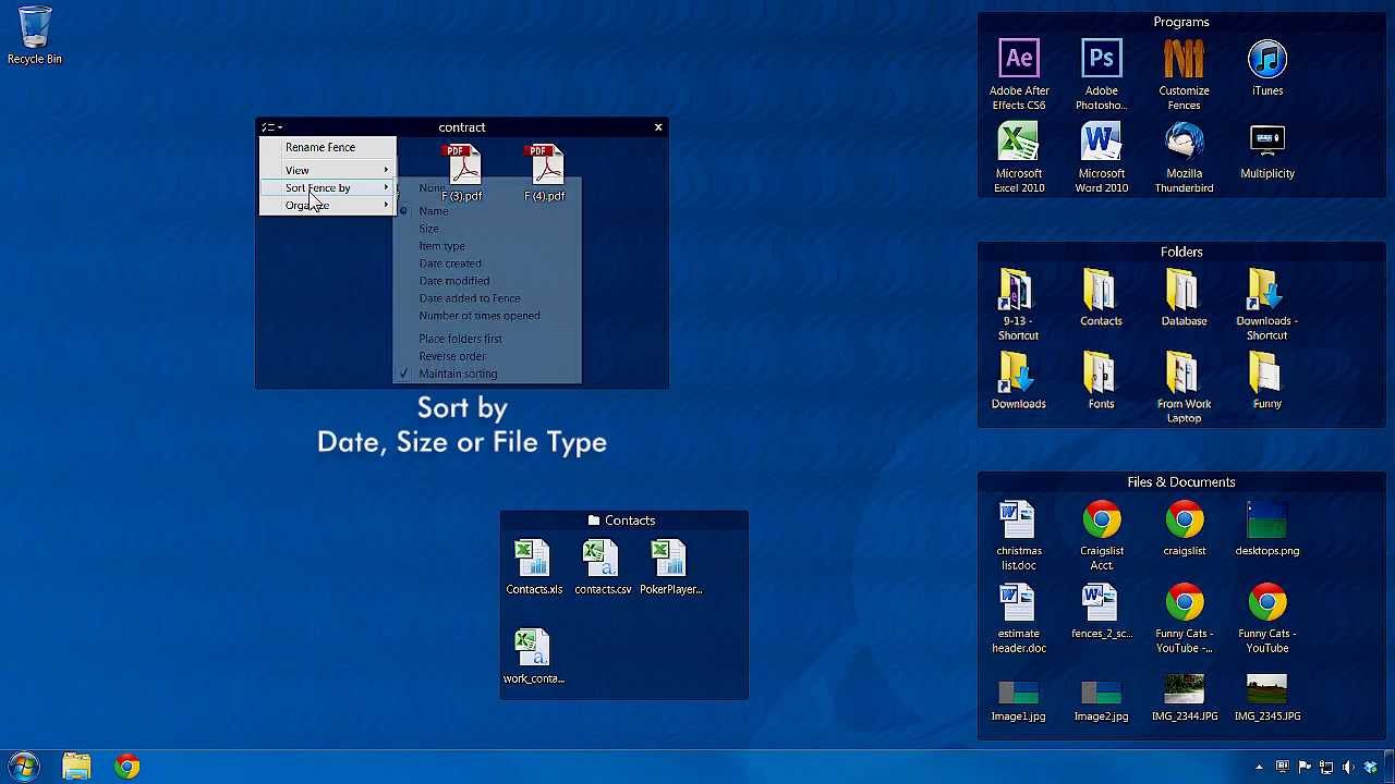 Automatically Organize Your Desktop Icons Into Shaded Areas Called 1280x720 Automatically Organize Your Desktop Icons Into Shaded Areas Called
