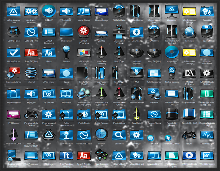 cool desktop icons