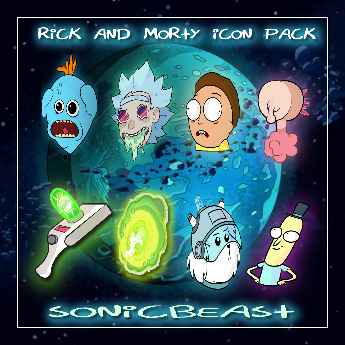 1200x1200 I Illustrated An Icon Pack For My Desktop Link In Comments