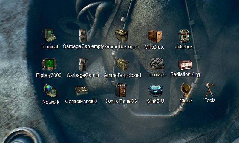 800x480 Yet Another Desktop Icons Pack