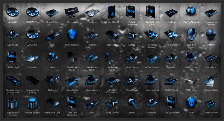 720x390 Alienware Breed Icon Pack Installer Cleodesktop