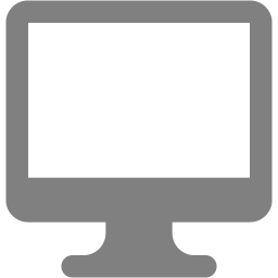 Gray Desktop Icon 256x256 Gray Desktop Icon
