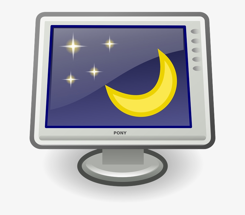 820x720 Screensaver, Display, Monitor, Desktop, Icon, Moon