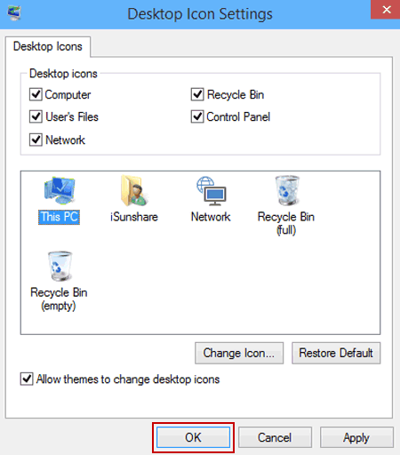 450x512 How To Change Desktop Icons In Windows