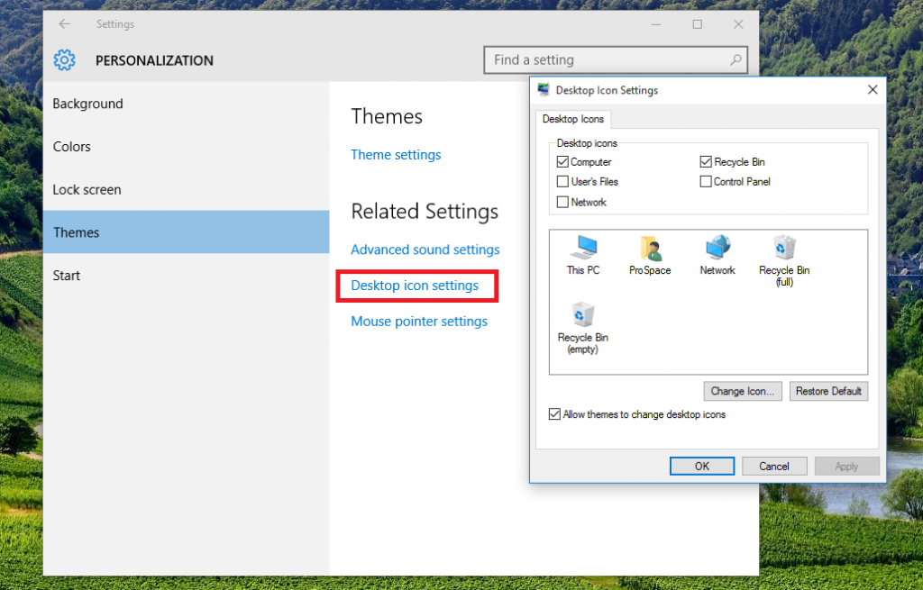 1024x655 How To Show Desktop Icons On Windows