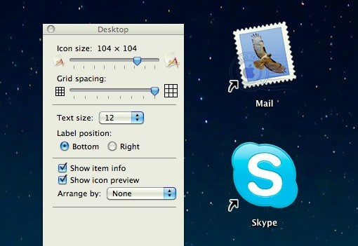 Increase The Size Of Mac Os X Desktop Icons 510x351 Increase The Size Of Mac Os X Desktop Icons