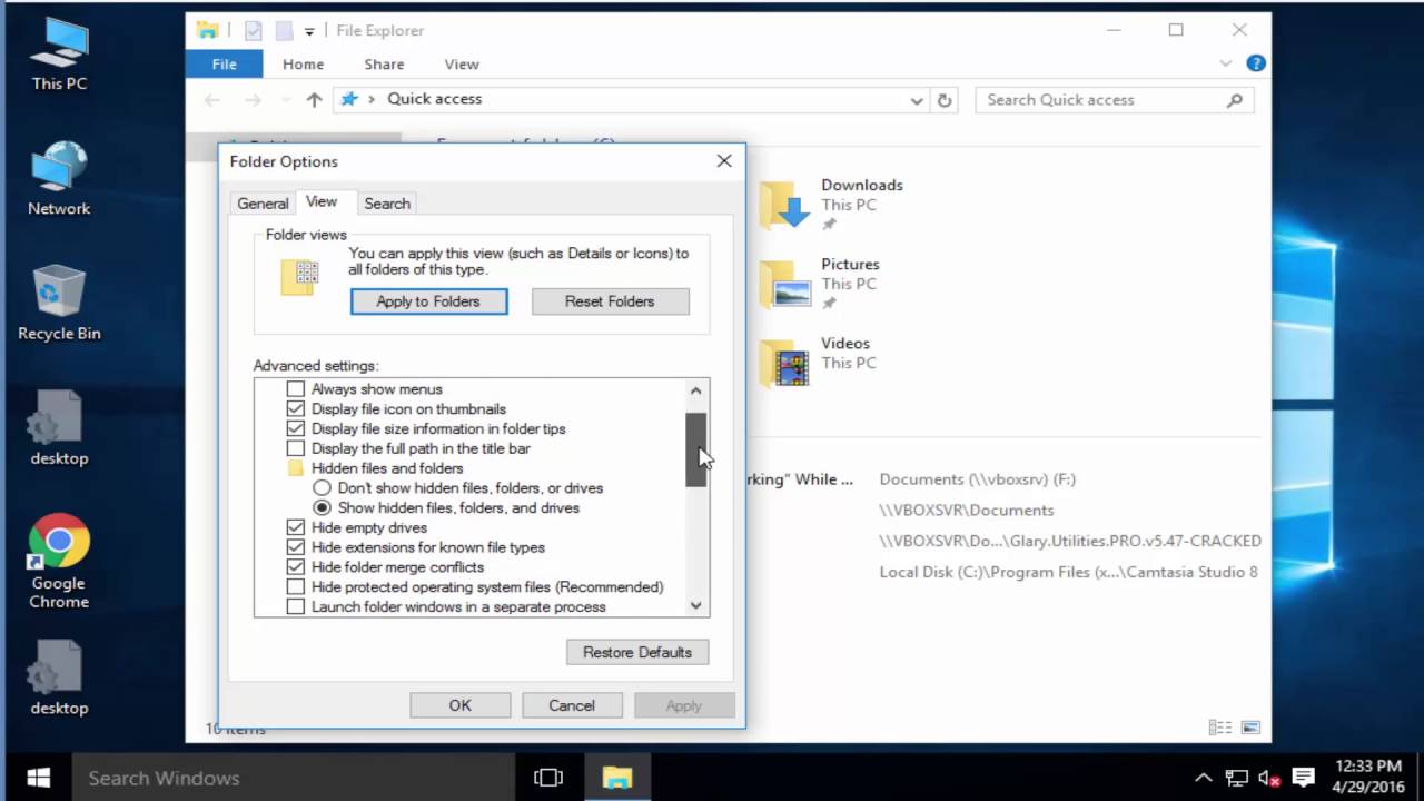 Desktop Ini Icons On Desktop In Windows Pc 1280x720 Desktop Ini Icons On Desktop In Windows Pc
