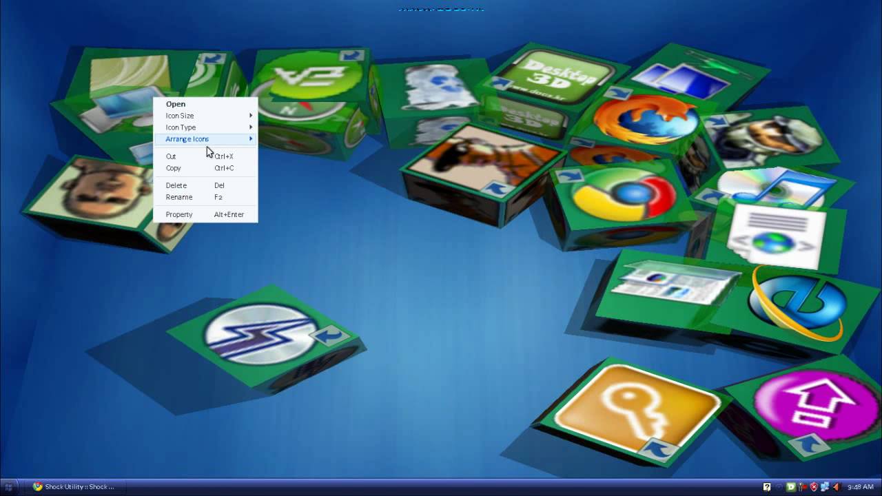 1280x720 Shock Desktop