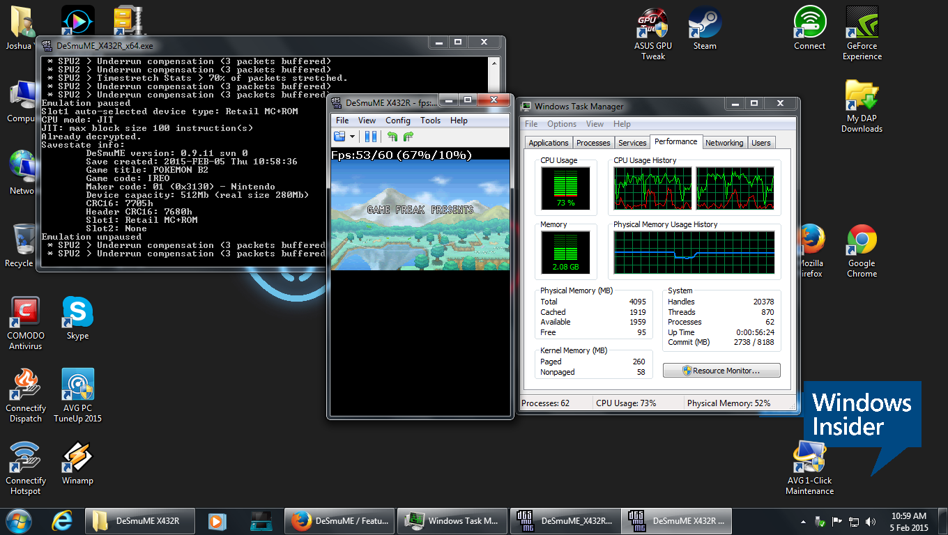 1360x768 Desmume Feature Requests