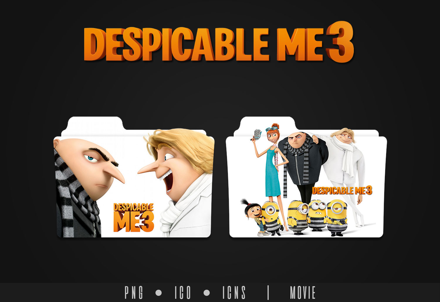 1500x1031 Despicable Me Folder Icon