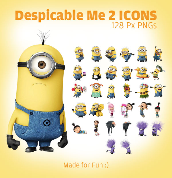 600x623 Despicable Me Minion Icons Px Pngs