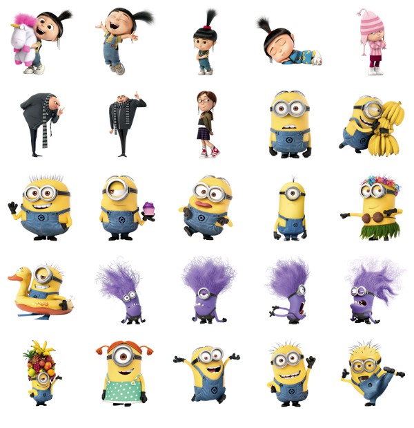 600x619 Despicable Me Icons Free Icon Packs Ui Download