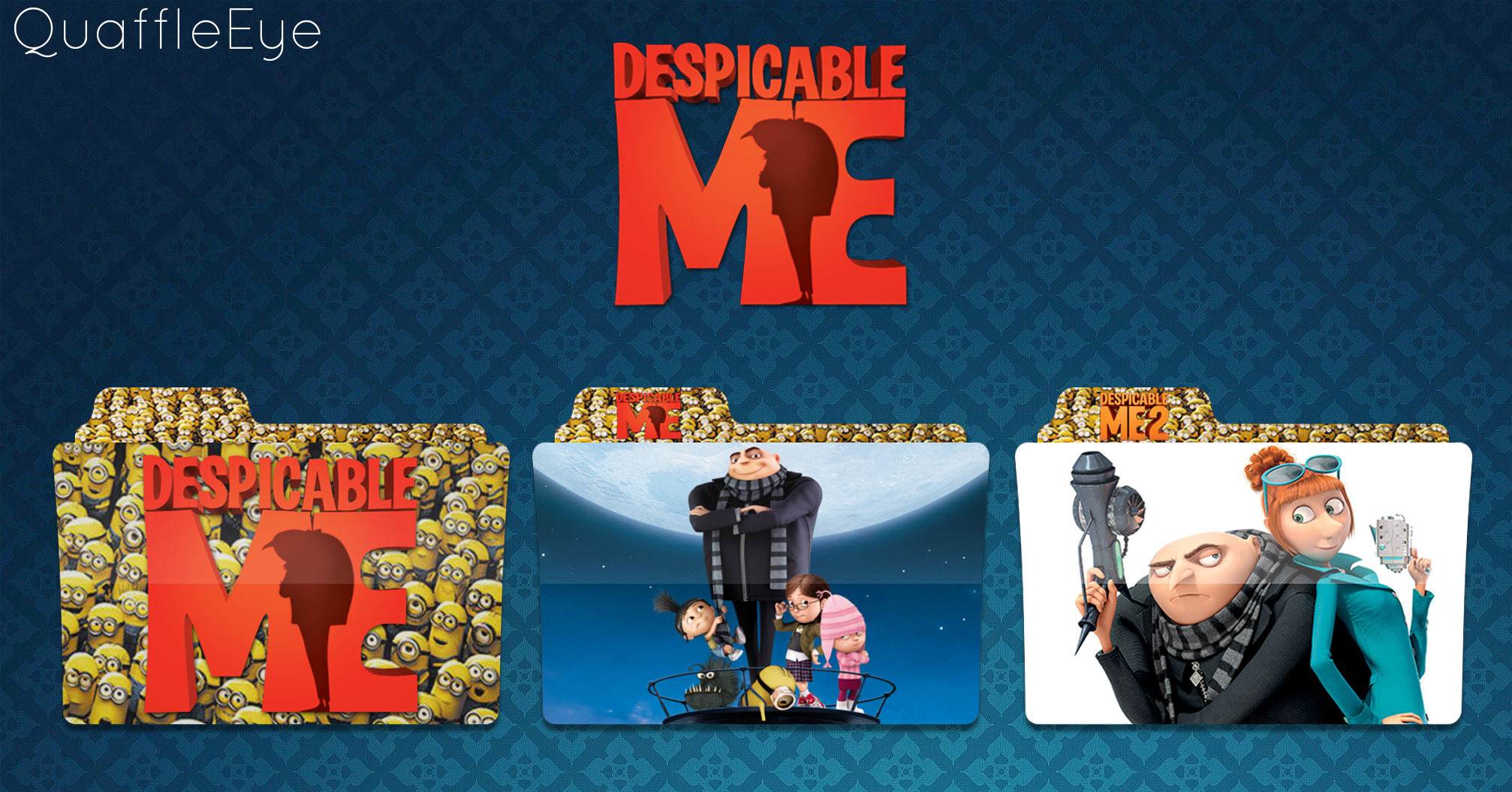 2014x1055 Despicable Me Icon Folder Pack
