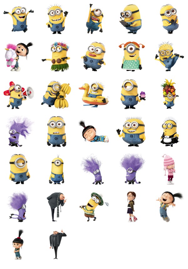 600x859 Despicable Me Minions Icons Free Icon Packs Ui Download