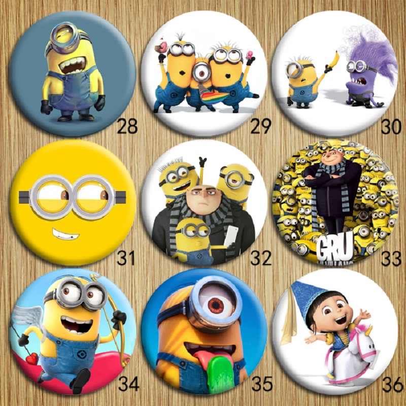 800x800 Nengdou Despicable Me Minions Brooch Anime Icon For Clothing