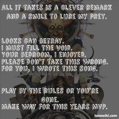 Despised Icon Mvp Lyrics