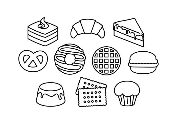 Dessert Free Vector Art 700x490 Dessert Free Vector Art