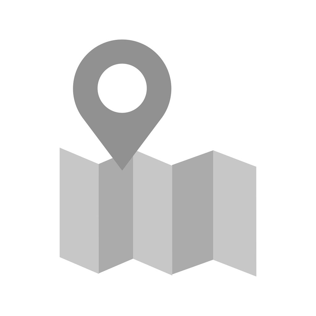 1024x1024 Destination On Map Greyscale Icon