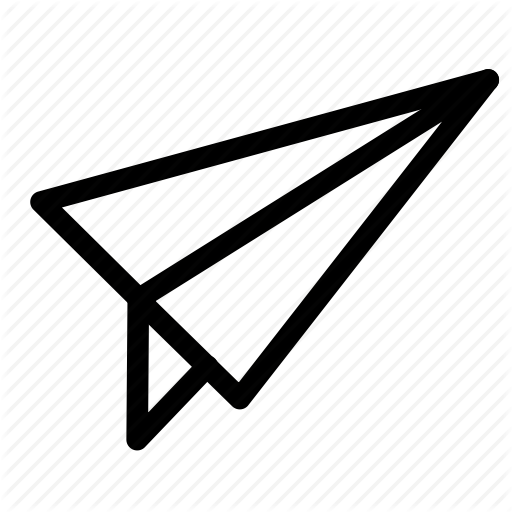 512x512 Destiny Message Icon, Kite, Line Icon, Pixel Icon Pack, Send