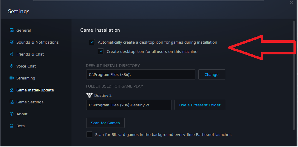 999x492 No Shortcut Icon When Installed Gt Help