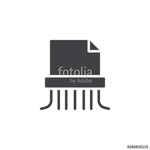 Paper Shredding Vector Icon Destroy Filled Flat Sign 500x500 Paper Shredding Vector Icon Destroy Filled Flat Sign