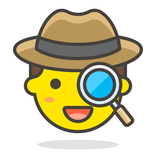 512x512 Detective Icon Free Of Free Vector Emoji