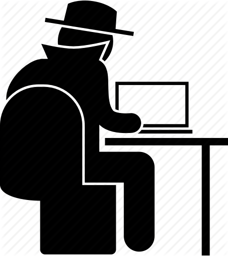 457x512 Computer, Detective, Hacker, Investigation, Research Icon