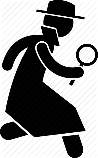 320x512 Detective, Investigate, Investigator, Running Icon