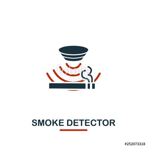 500x500 Smoke Detector Icon From Sensors Icons Collection Creative Two