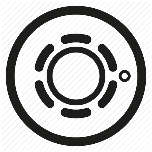 512x512 Detector, Fire Alarm, Heat, System Icon