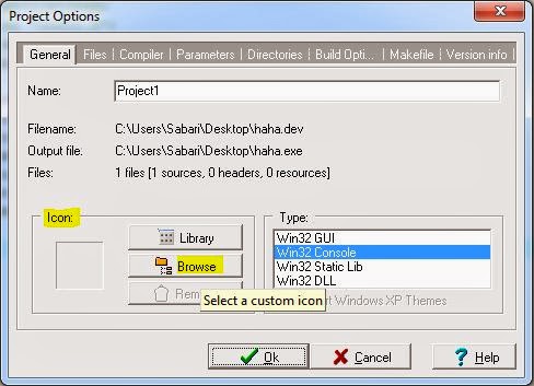 488x353 Geeky Circle! Adding An Icon To A Dev C Program