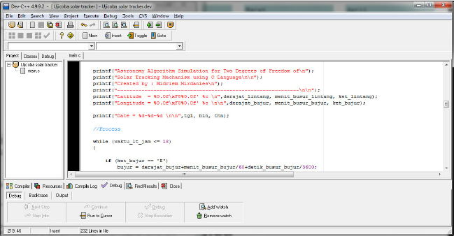 649x338 Simulation Using Dev C Ide Download Scientific Diagram