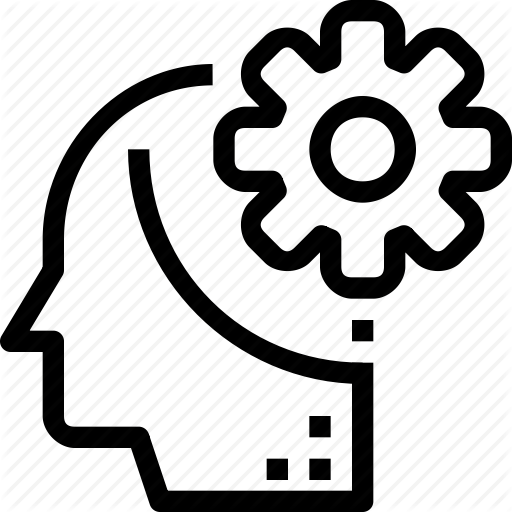 512x512 Business, Develop, Development, Gear, Head, Process, Thinking Icon