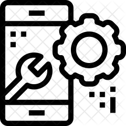 256x256 App Development Icon Of Line Style