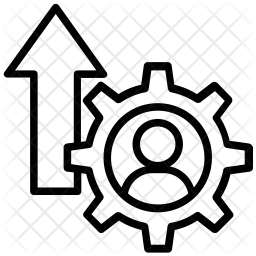 256x256 Personal Development Icon Of Line Style