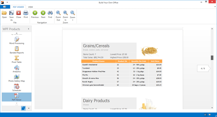 734x397 Devexpress Wpf