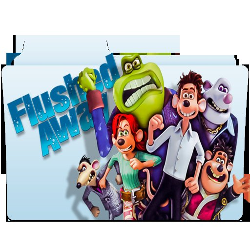 512x512 Flushed Away Folder Icon
