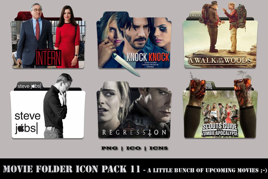 1095x730 Movie Folder Icon Pack