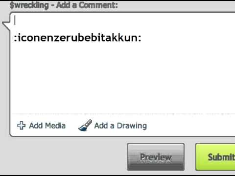 480x360 How To Comment With Icons