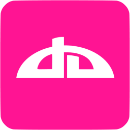 256x256 Deep Pink Icon