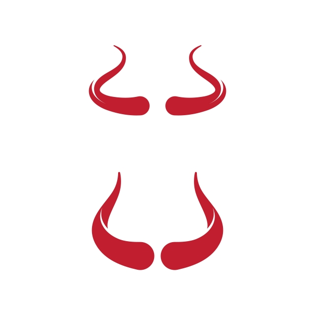 640x640 Devil Horn Vector Icon Design, Devil, Horns, Vector Png And Vector